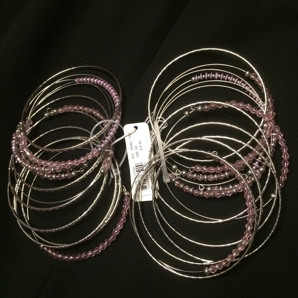 NY&CO Bangle Set Bundle ( 2 sets)- New - Picture 1 of 8